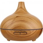 Aroma difuzér zvlhčovač vzduchu 7 LED s dálkovým ovládáním 300 ml – Hledejceny.cz