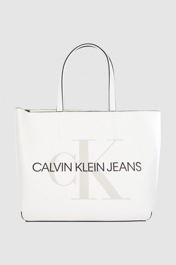 Calvin Klein bílá kabelka shopper od 2 690 Kč - Heureka.cz