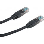 Datacom 15901 CAT6, UTP, 0,5m, černý – Zboží Živě