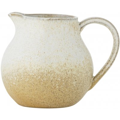 Bloomingville Kameninový džbánek Paula Nature 435 ml, krémová barva, keramika – Zbozi.Blesk.cz