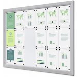 Jansen Display Venkovní uzamykatelná vitrína Slim 18 x A4 – Zboží Dáma