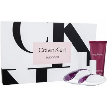 Calvin Klein Euphoria EDP 100 ml + EDP 30 ml + tělové mléko 100 ml dárková sada