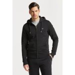 GANT D1. THE ORIGINAL FULL ZIP HOODIE černá – Sleviste.cz