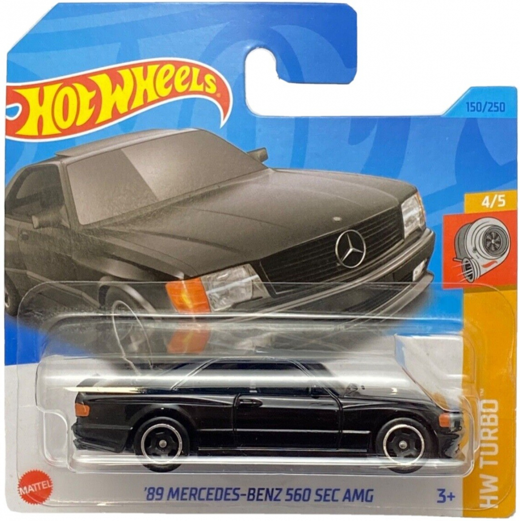 Hot Wheels 89 Mercedes Benz 560 SEC AMG