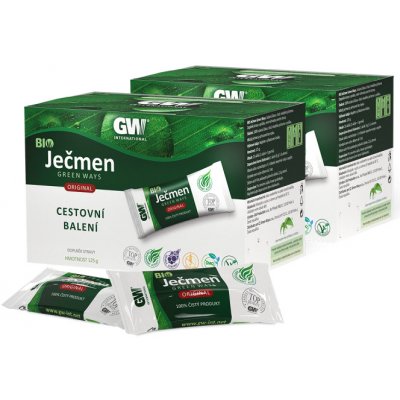 Green Ways Ječmen v prášku cestovní balení 2 x 125 g BIO – Hledejceny.cz