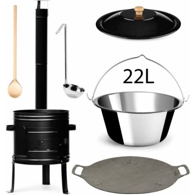 Perfect Home PL-Set-74 Kotlíková souprava 22L, 6ks – Zboží Mobilmania