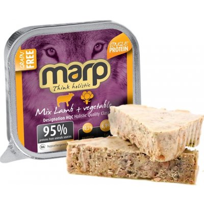 Marp Mix vanička pro psy jehně+zelenina Hmotnost: 16x100 g