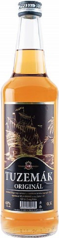Tuzemák Originál 40% 0,5 l (holá láhev)