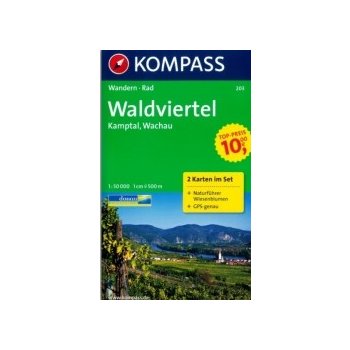 Waldviertel-Kamptal-Wachau map