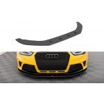 Maxton Design "Street Pro" spoiler pod přední nárazník pro Audi RS4 B8, plast ABS bez povrchové úpravy – Zboží Mobilmania