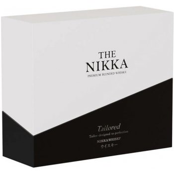 Nikka Tailored 43% 0,7 l (dárkové balení 2 sklenice)