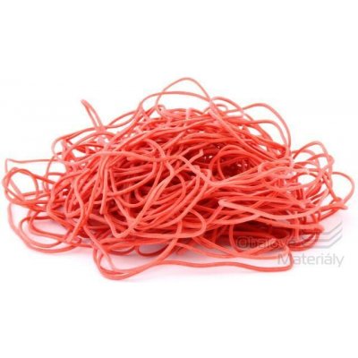 Ostatní gumičky průměr 80mm tl. 1mm červené 50g. – Zboží Dáma