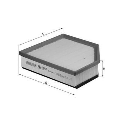 Vzduchový filtr MAHLE LX 1593/2 – Hledejceny.cz