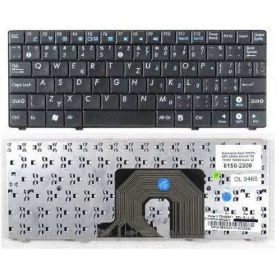 česká klávesnice Asus EEEPC EPC 900HA 900 HA T91 T91MT 900SD 904HA black CZ