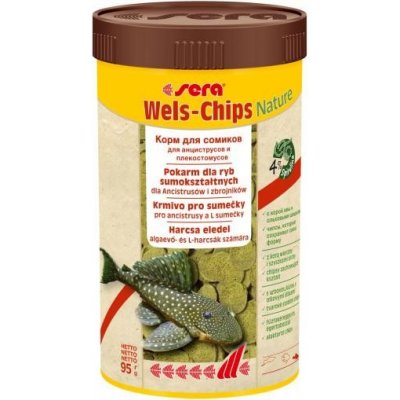 Sera Pleco Chips Nature 250 ml – Sleviste.cz