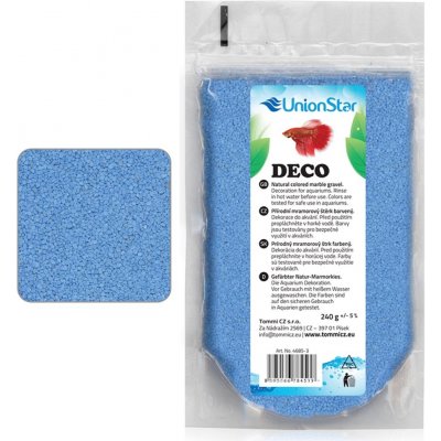 Union Star Betta Deco sv. modrý 1-1,5 mm, 240 g – Zbozi.Blesk.cz