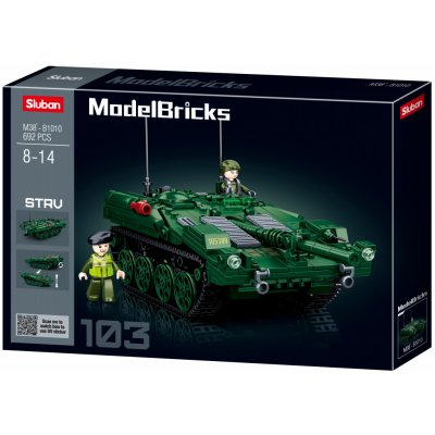 Sluban B1010 bojový tank STRV103 – Zboží Mobilmania