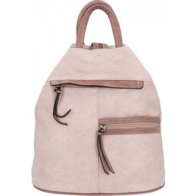 Hernan dámská kabelka batůžek pudrová růžová HB0195 – Zboží Mobilmania