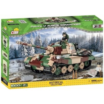 COBI 2540 World War II Německý těžký tank PzKpfW VI ausf. B KÖNIGSTIGER (Tiger II)