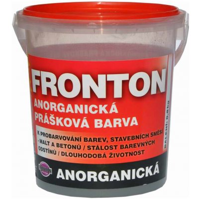 Fronton prášková barva, k probarvení stavebních směsí malt a betonů, 0271 světle žlutá, 800 g – Sleviste.cz