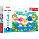 TREFL Baby Shark s rodinou na dovolené 60 dílků – Hledejceny.cz