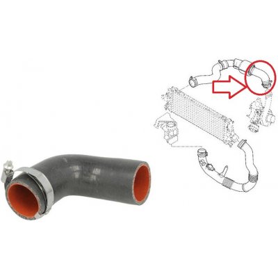 Hadice plnícího vzduchu Renault Trafic 2006-2014 2,5 dCi od turba do intercooleru 8200648187 | Zboží Auto