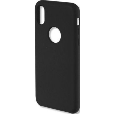 Pouzdro 4smarts Cupertino silikonové Apple iPhone X, MP460893 černé – Zboží Mobilmania