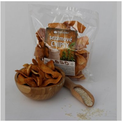Damodara Chipsy sezamové 150g – Zboží Dáma