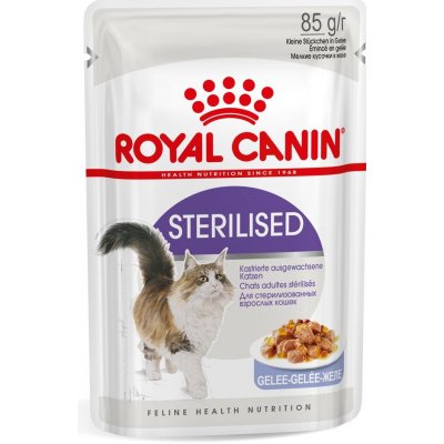 Royal Canin Sterilised Jelly 85 g – Hledejceny.cz