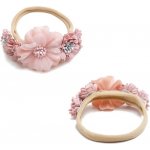 Kytičkové čelenky větší kvítka Starůrůžová – Sleviste.cz