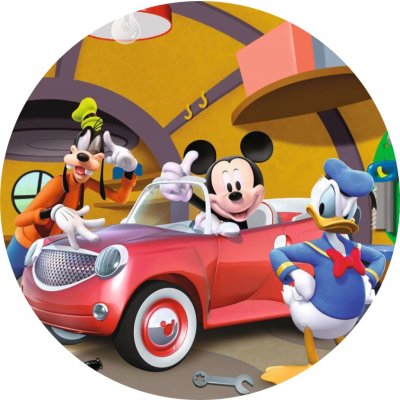 1x Mickey Mouse – Auto – jedlý papír na dort – Hledejceny.cz
