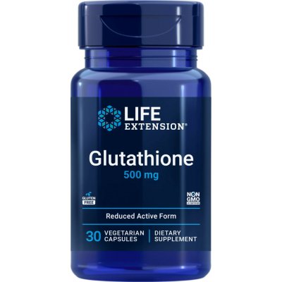 Life Extension Glutathione 30 ks vegetariánská kapsle 500 mg – Hledejceny.cz
