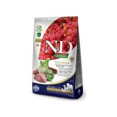 N&D Quinoa Dog Adult Digestion Grain Free Lamb & Fennel 4 x 2,5 kg