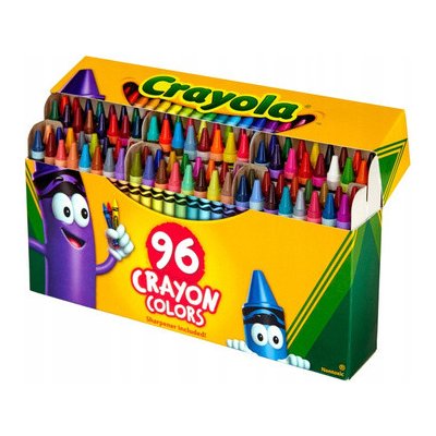 Crayola Crayon voskovky trojúhelníkové 96 barev – Zboží Mobilmania