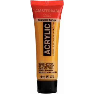 Royal Talens Amsterdam Akrylová barva 120 ml azo yellow deep 270 – Hledejceny.cz