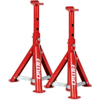 Amio Podpěry pod auto 3 t zdvih 290 - 408 mm, skládací, 2 ks | Zboží Auto