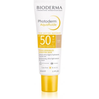 Bioderma Photoderm Aquafluid tónovaný fluid světlý SPF 50+ 40 ml – Zboží Dáma