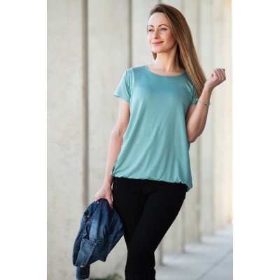 Kojicí halenka Zara mint – Zboží Dáma