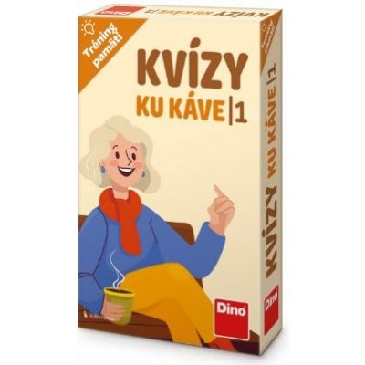Dino Trénink paměti: Kvízy ke kafi 1 SK – Zboží Dáma
