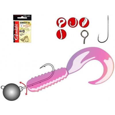 Gamakatsu-Spro Single 31 NS Black vel.4 6 ks – Zbozi.Blesk.cz