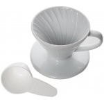 Hario Dripper V60-02 Ceramic White – Zboží Mobilmania