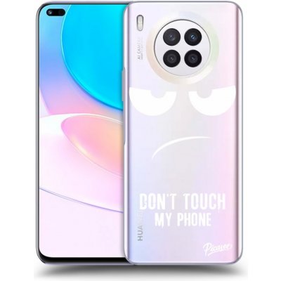 Pouzdro Picasee silikonové Huawei Nova 8i - Don't Touch My Phone čiré – Zboží Mobilmania