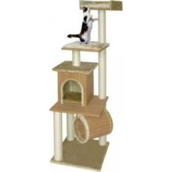 Profizoo Odpočívadlo Cat tree Bamboo III 164 cm bambus