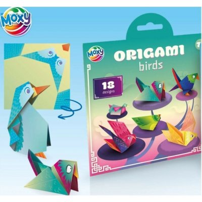 Creative Craft Group Papíry na origami 19,5 x 19,5 cm 12 ks ptáčci – Hledejceny.cz