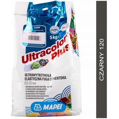 Mapei Ultracolor Plus 5 kg černá – Zboží Mobilmania