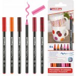 POPISOVAČ EDDING PORZELLAN 4200 ČERVENÉ ODSTÍNY 6 KS – Zboží Dáma