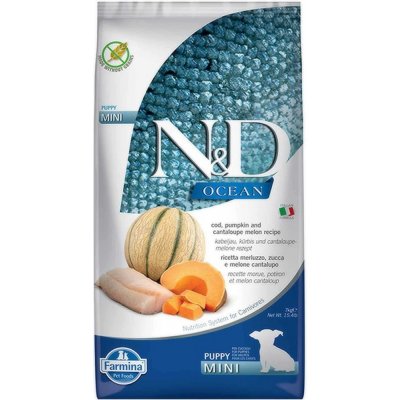 N&D Ocean Puppy Mini Grain Free Codfish & Pumpkin & Melon 7 kg – Zboží Mobilmania