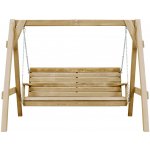 vidaXL 45305 Zahradní houpačka impregnované borové dřevo 205 x 150 x 157 cm – Zbozi.Blesk.cz