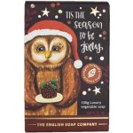 English Soap Company Vánoční tuhé mýdlo Sova Kadidlo & Myrha 100 g – Zboží Dáma