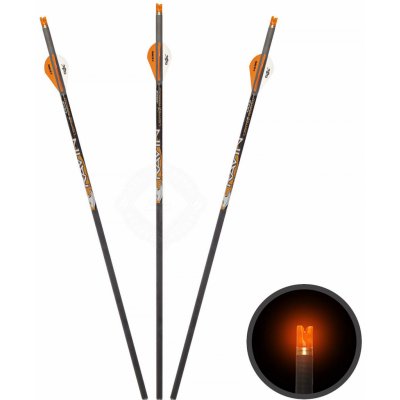 By Beier Germany Ravin se svítícím končíkem karbon 20“ 3 ks – Zboží Dáma